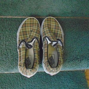 Vans sneaker pre owned lightly plaid